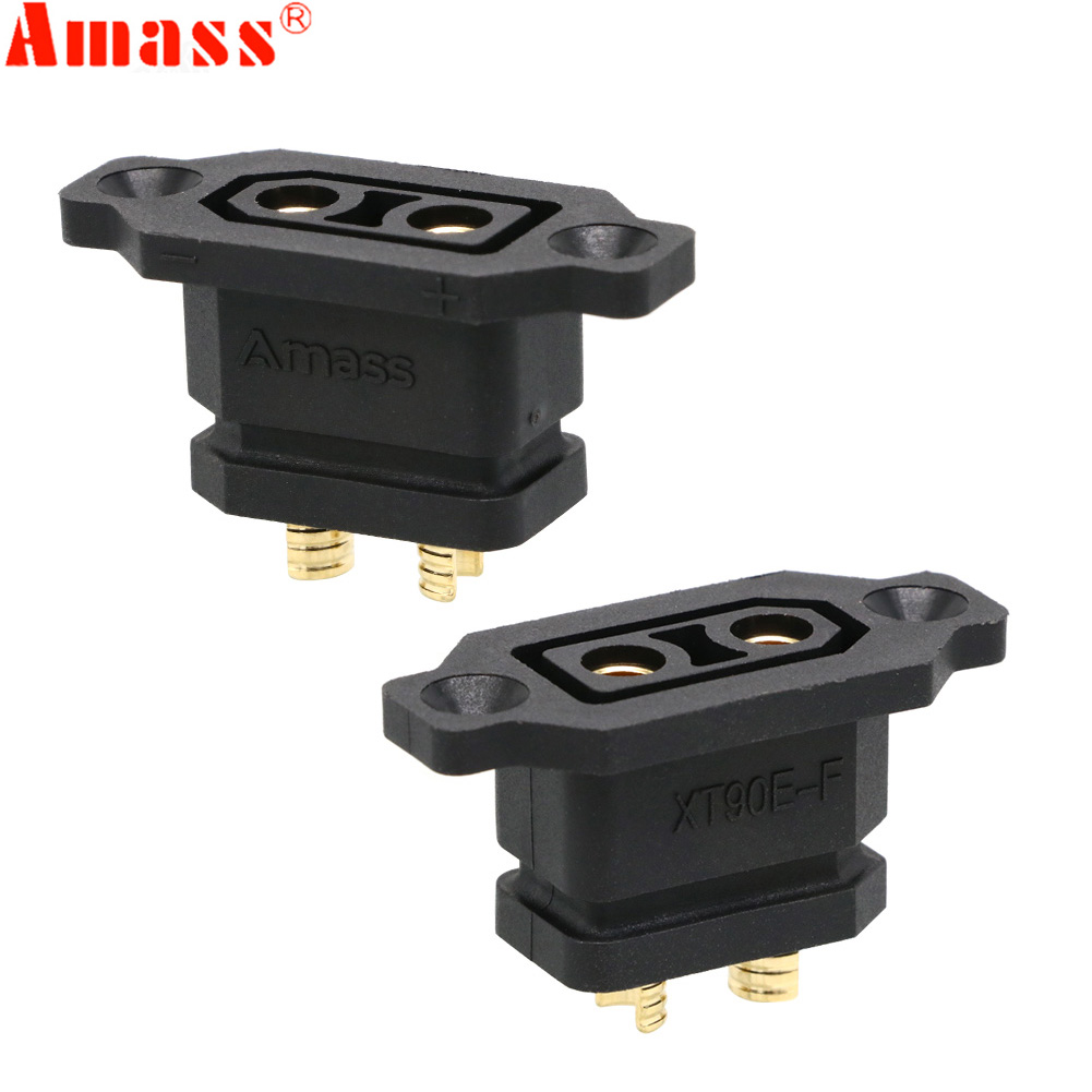 6S Lipo Battery 22.2V 5000Mah - 2pcs Amass XT90E-F Battery Connector XT90E