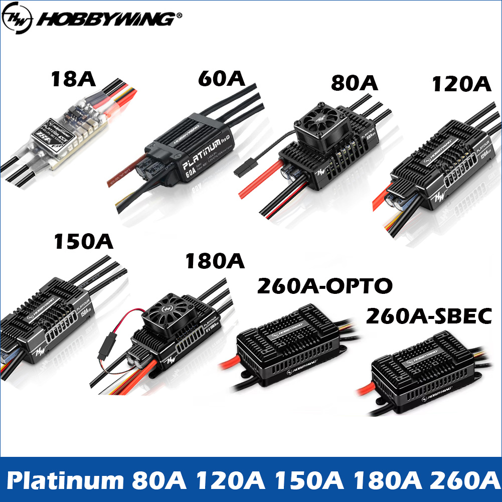 HOBBYWING Brushless ESC Platin - 6S Lipo Battery 22.2V 5000Mah review and price