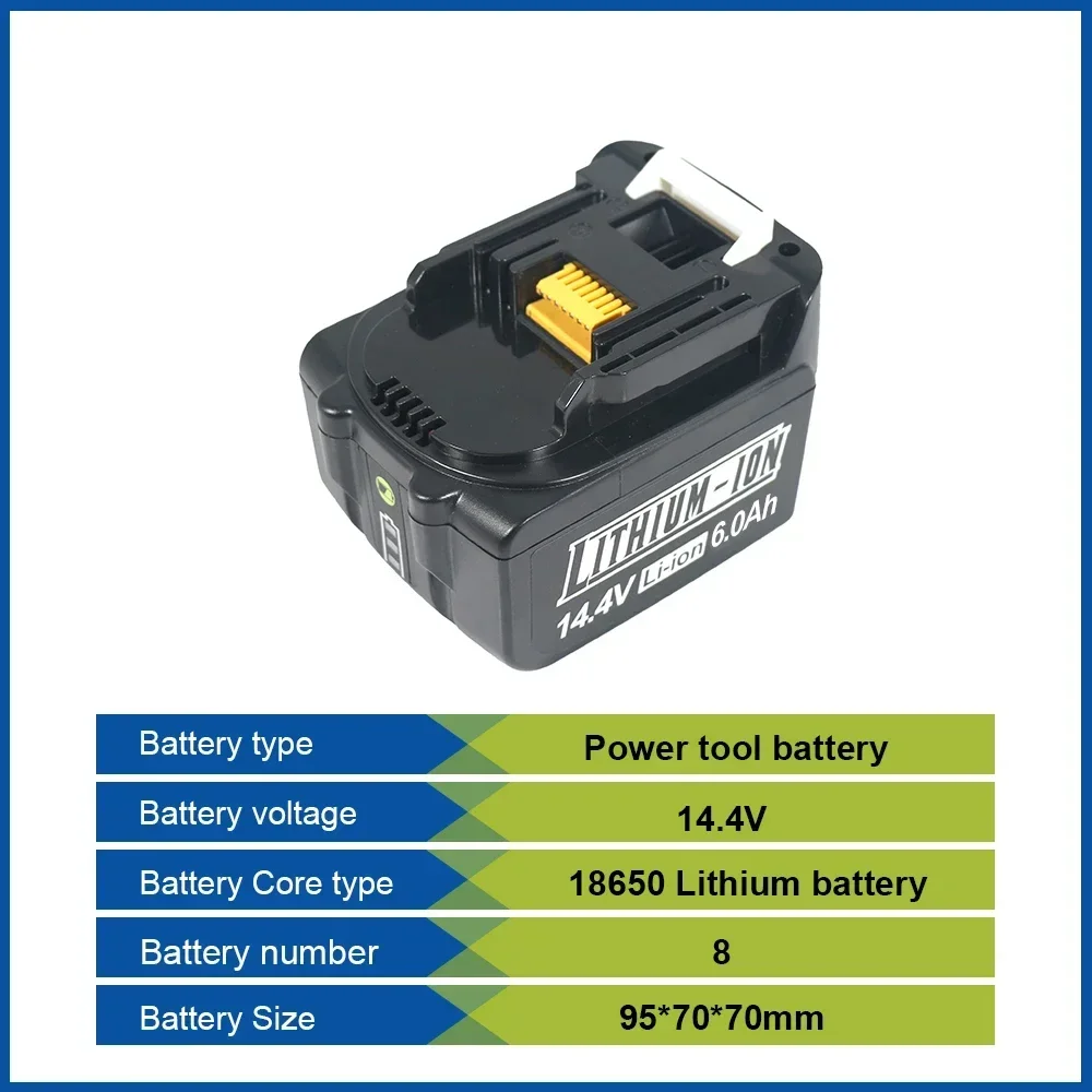 For Makita 14.4V 6000mAh 5000m - 4S Lipo Battery 14.8V 6000Mah review and price