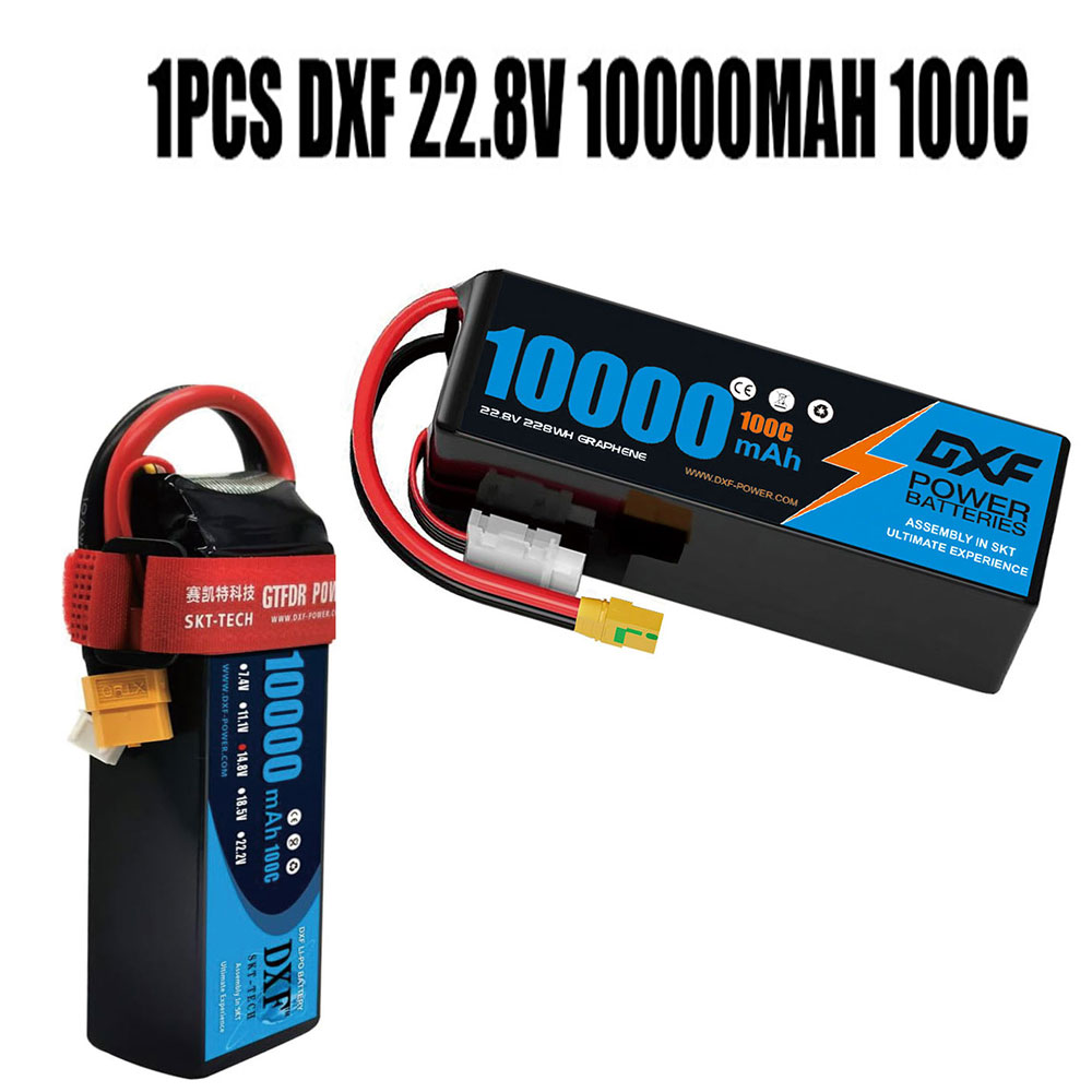 DXF 6S Lipo Battery 10000mAh 2 - 6S Lipo Battery 22.2V 5000Mah review and price