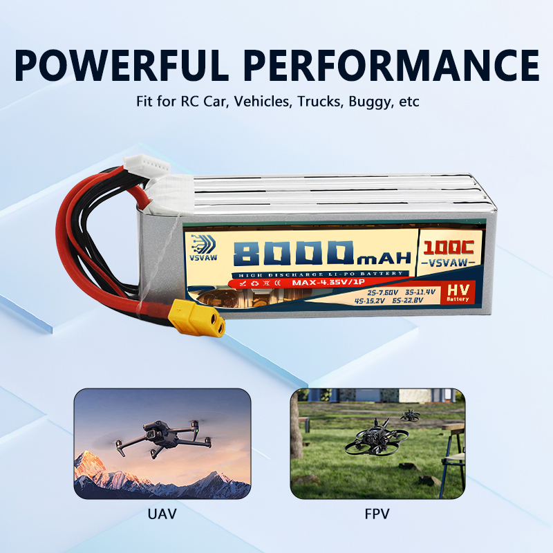 2026 New 6S 22.8V 8000mAh 100C - 6S Lipo Battery 22.2V 5000Mah review and price
