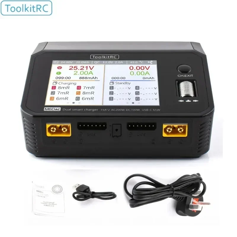 ToolkitRC M6DAC Smart Balance  - Toolkitrc M6Dac Smart Charger review and price