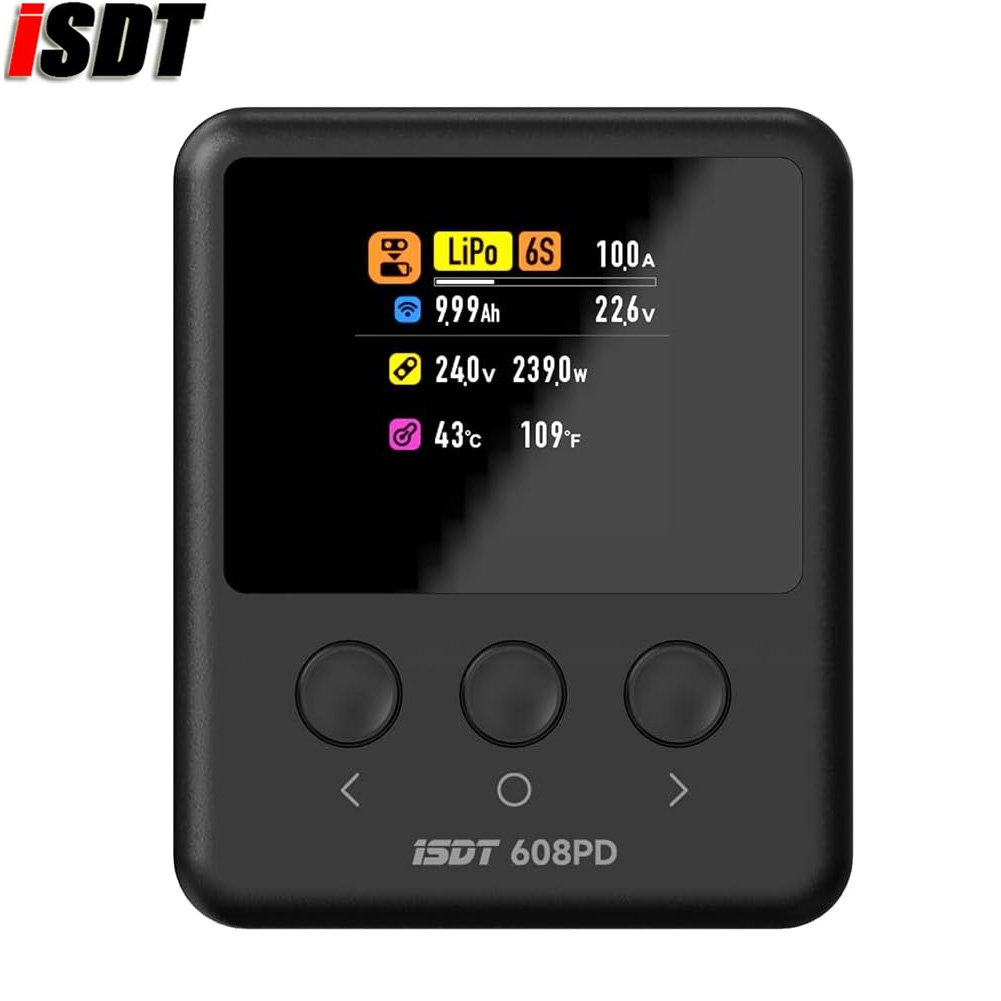 ISDT 608PD Lipo Balance Charge - Toolkitrc M6Dac Smart Charger review and price