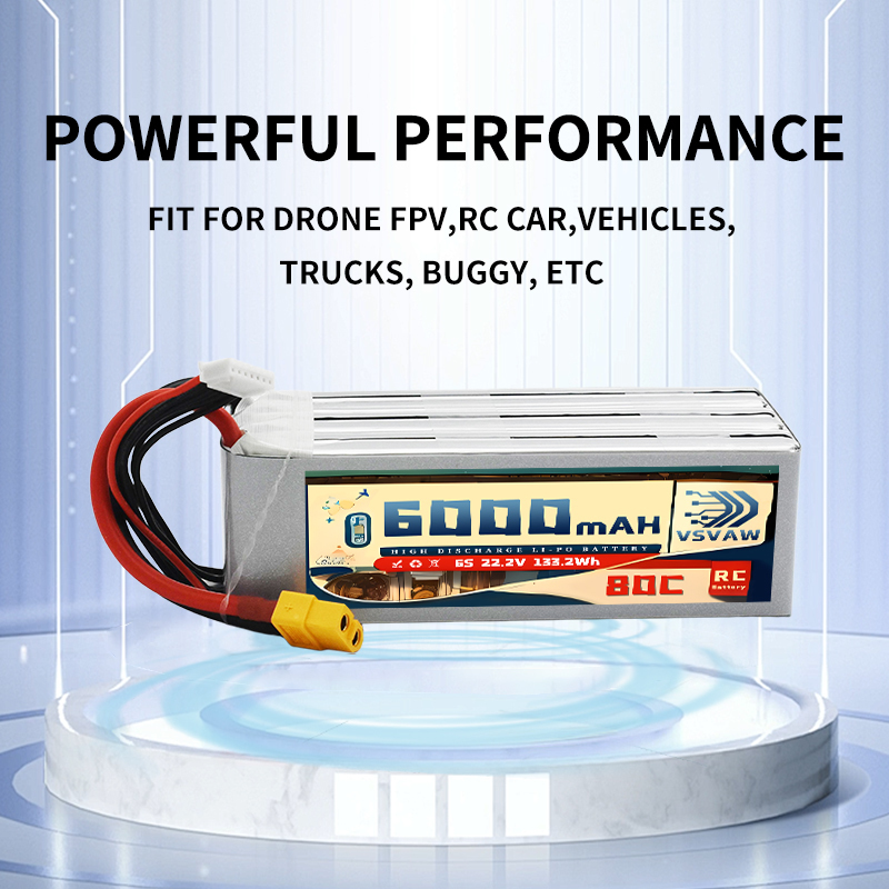 VSVAW 6S Lipo Battery 6000mAh  - 6S Lipo Battery 22.2V 5000Mah review and price