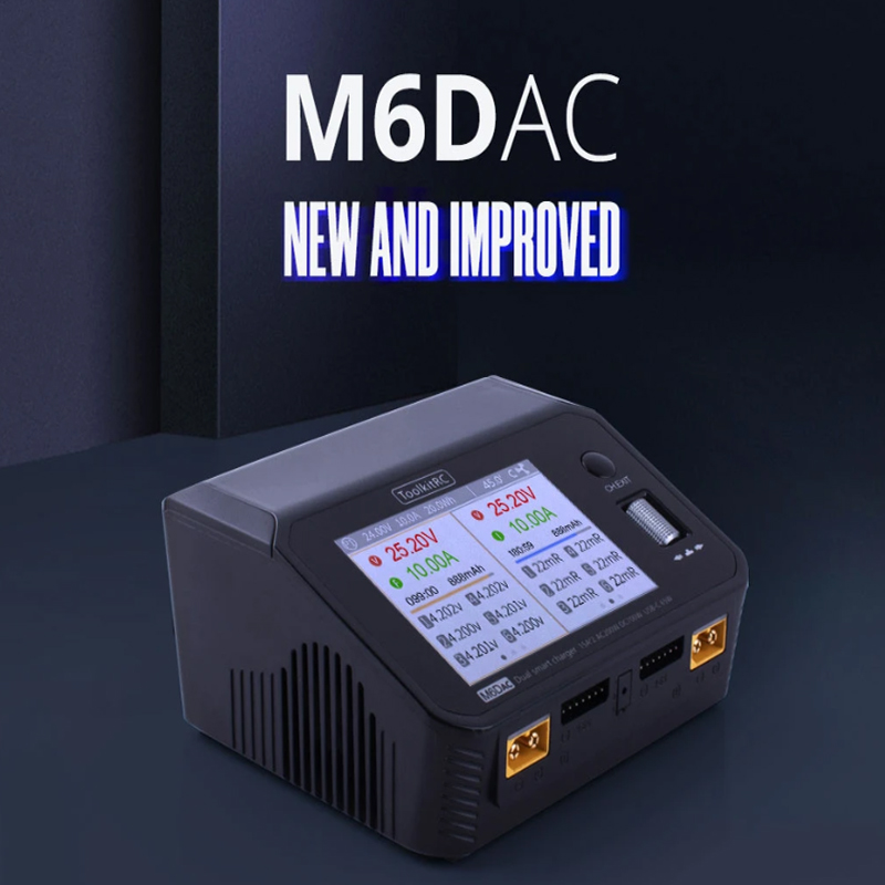 ToolkitRC M6DAC Dual Channel S - Toolkitrc M6Dac Smart Charger review and price